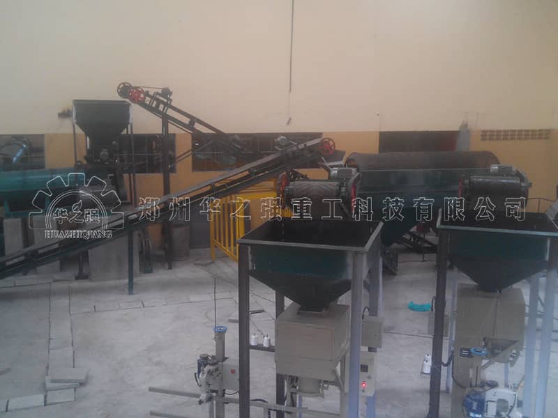 雞糞新型有機(jī)肥二合一造粒生產(chǎn)線(xiàn)