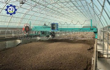 華之強有機肥設備廠家有機肥翻拋機
