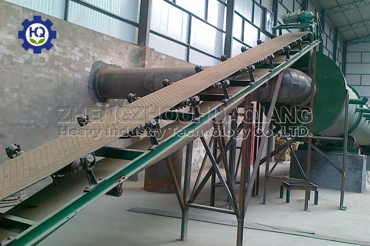 雞糞有機(jī)肥生產(chǎn)的簡(jiǎn)單設(shè)備流程